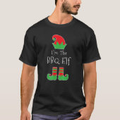 T-shirt BBQ Elf Correspondance Famille Groupe Noël Drôle (Devant)
