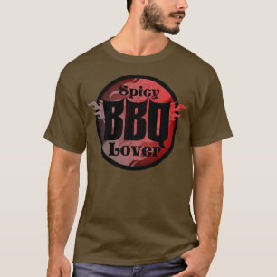 T-shirt BBQ épicé rouge