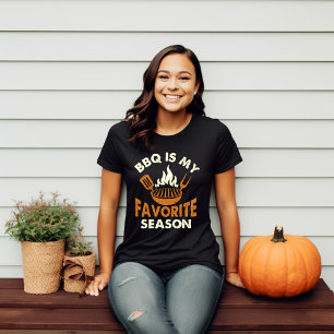 T-shirt BBQ est ma saison préférée Automne