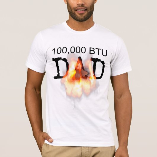 T-shirt BBQ HOT Superdad 2013 SUPER DAD (Devant)