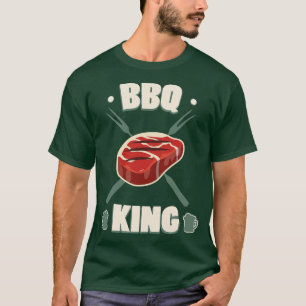 T-shirt BBQ King Grill Steak