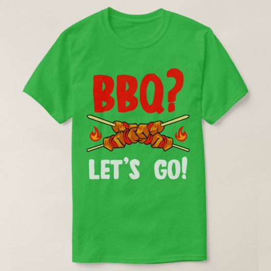 T-shirt BBQ laisse passer (Design devant)