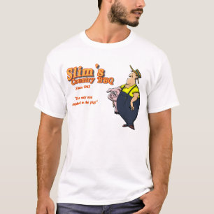 T-shirt BBQ mince