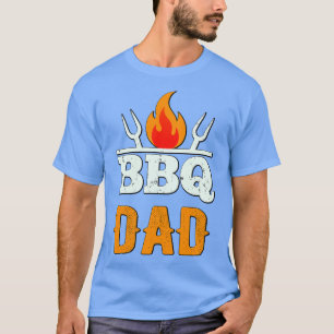 T-shirt BBQ Papa Grilling Père Barbecue Amusant