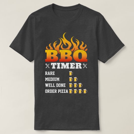 T-shirt Bbq Timer (Design devant)