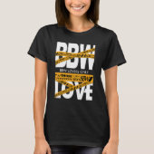 T-shirt Bbw Love Only (Devant)