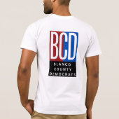 T-Shirt BCD pro-démocratie (Dos)