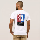 T-Shirt BCD pro-démocratie (Dos entier)
