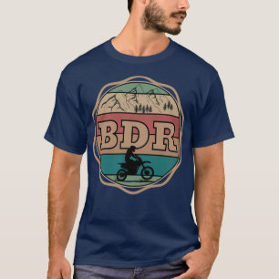 T-shirt BDR de motocyclette (2) 