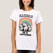 T-shirt Be a Capybara (Devant)