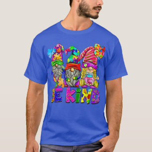 T-shirt Be enfant Autism Awareness Cute Three Gnome Puzzle