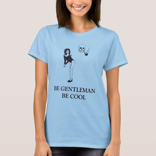 T-SHIRT BE GENTLEMAN - ÊTRE COOL (Devant)