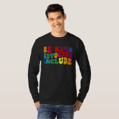 T-shirt Be Kind Advocate Include Disability Awareness Sped (Devant entier)