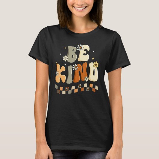T-shirt Be Kind ASL Sign Language Inspirational Teacher Ki (Devant)
