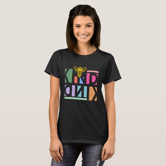 T-shirt Be kind be a kind human (Devant entier)
