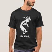 T-shirt Be Kind Dancing Kokopelli (Devant)