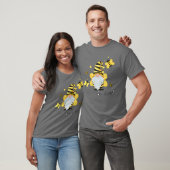 T-shirt Be Kind Gnome And Bee Hippy Gnome Lover (Unisexe)