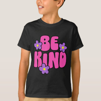 T-shirt Be kind inspirational world kindness day girls kid