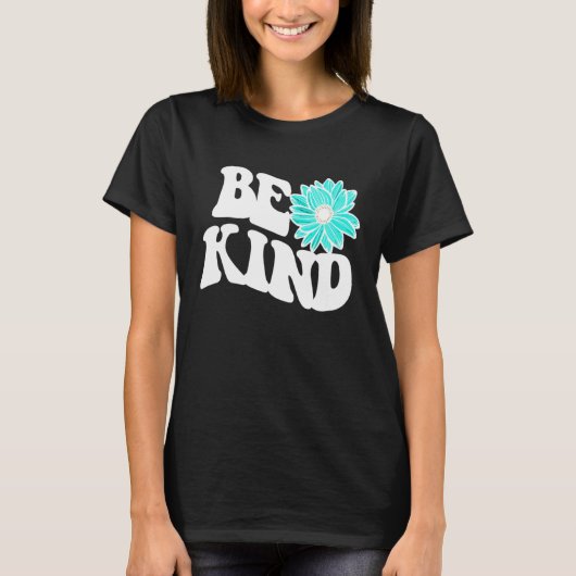 T-shirt Be Kind  Love  Blessed  Grateful  Kindness  3 (Devant)