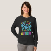 T-shirt Be Kind Sensibilisation sur l'autisme Rainbow Tren (Devant entier)