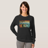 T-shirt Be Kind Short Sleeve Kindness Graphic Cute Be Kind (Devant entier)