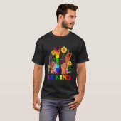 T-shirt Be Kind Sign Language Hand Talking Lgbtq Gay Les P (Devant entier)