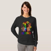 T-shirt Be Kind Sign Language Hand Talking Lgbtq Gay Les P (Devant entier)