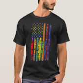 T-shirt Be Kind Sign Language Hand Talking Teacher Interp (Devant)