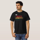 T-shirt Be kind to your mind (Devant entier)