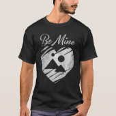 T-shirt Be Mine Decentraland MANA Coin Valentine Crypto To (Devant)