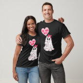 T-shirt Be My Boo Cute Valentines Ghost Pink Valentine'S D (Unisexe)