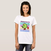 T-shirt Be My Valentine Holiday Pickle (Devant entier)