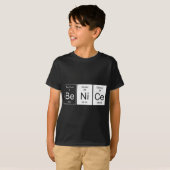T-shirt Be Nice Chemistry GIft (Devant entier)
