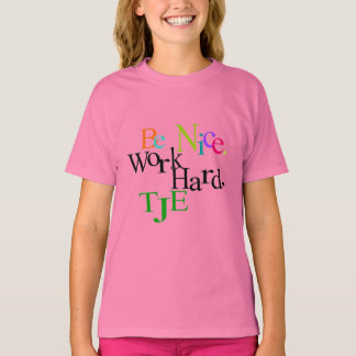 T-shirt Be Nice Rainbow