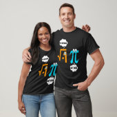 T-shirt Be Rational Get Real Math  Student Teacher  Pi Day (Unisexe)