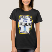 T-shirt Be Salty For Jesus Condiment Sce Christian Hallowe (Devant)