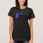 T-shirt be strong ataxia  for christian ataxia awareness b (Devant)