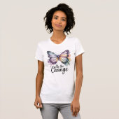 T-shirt Be the Change (Devant entier)
