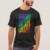 T-shirt Be The Reason - Ultimate Ally Support (Devant)
