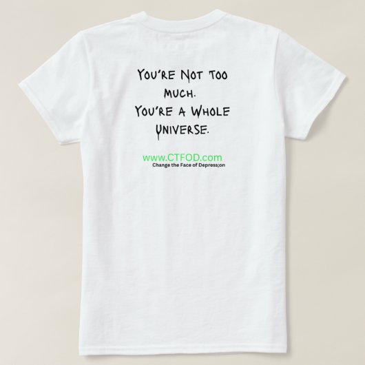 T-shirt "Be Yourself" Tee - Spray Paint Series | CTFOD (Design dos)