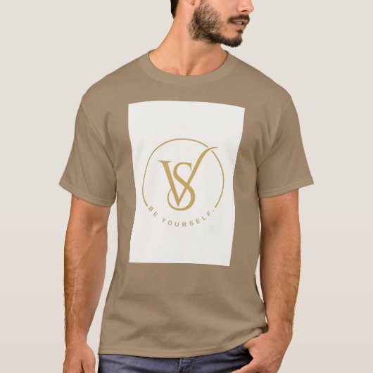 T-shirt Be Yourself VS Monogram Logo (Devant)