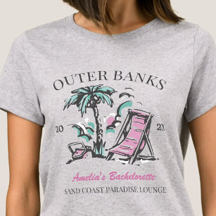T-shirt Beach Bachelorette Destination Mariage