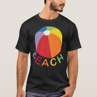 T-shirt Beach ball, vacances sur la baie mer
