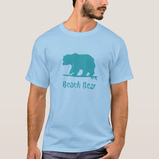 T-shirt Beach Bear (Devant)