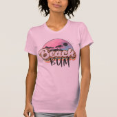 T-shirt Beach Bum pour femmes. (Devant)
