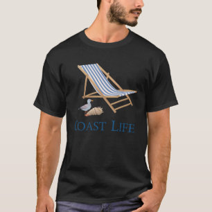 T-shirt Beach Chair Sand Coast Life