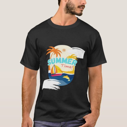 T-shirt Beach Days & Sunshine (Devant)