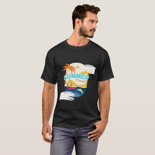 T-shirt Beach Days & Sunshine (Devant entier)