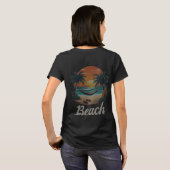 T-shirt Beach Escape (Dos entier)