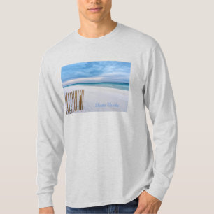 T-shirt Beach Fence Destin du matin Florida Mens Shirt